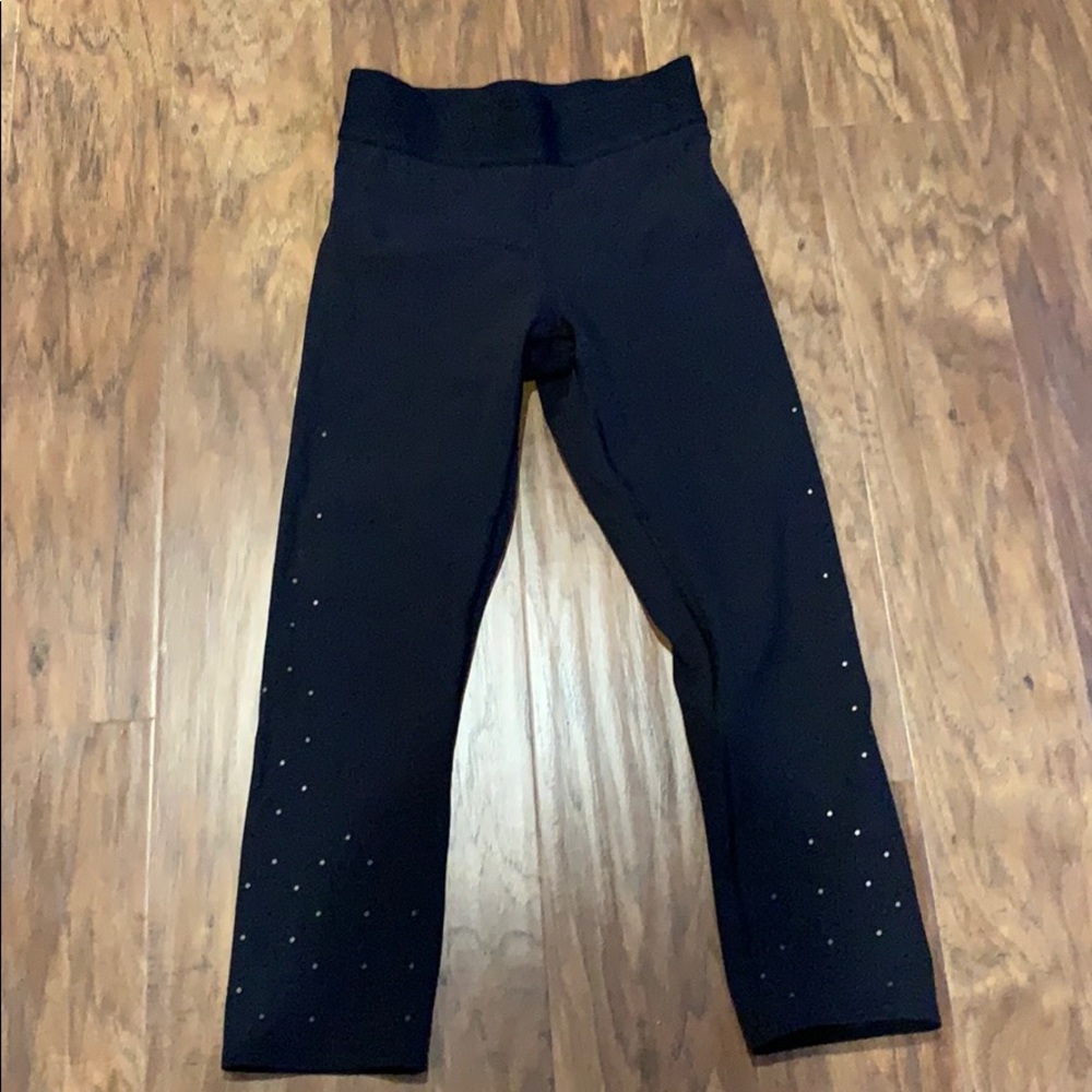 Euc lululemon soul cycle size 4 black leggings